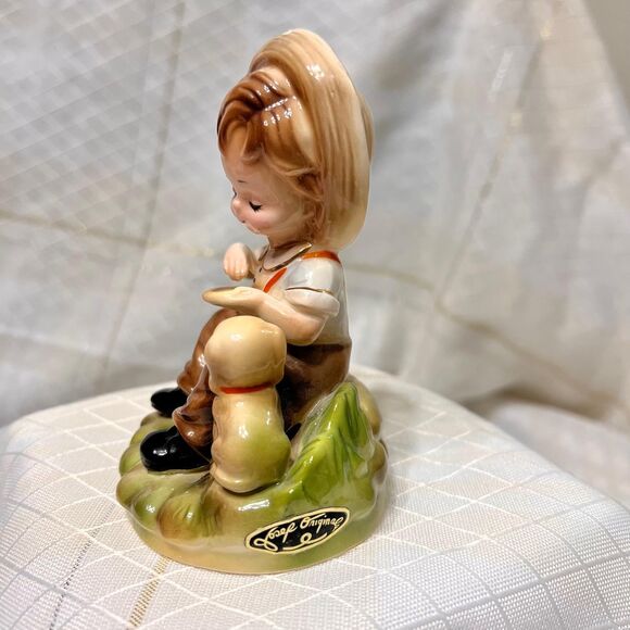 Vintage Josef Originals LOVE IS SHARING Figurine, Retro Decor, - Picture 2 of 10